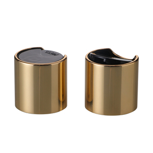ODM Livraison rapide Bouchon supérieur en aluminium argenté brillant avec intérieur blanc 24/410 - Product Image 4