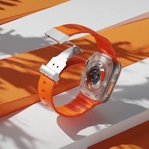 Correa de Reloj Magnética Plegable de Silicona RYB con Cierre de Hebilla para Apple Watch Series 11 10 9 8 7 6 44mm 45mm 46mm - Product Image 4