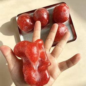 GL Novedad: Juguete Sensorial Blandito de Bola de Granizado de Sandía (No se Recupera), Juguetes Blanditos de Vaselina, Bolas Sensoriales Hechas a Mano para Apretar - Product Image 2