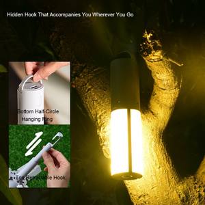Wholesale Folding <b>Outdoor</b> Camping Portable Rechargeable High Capacity Emergency Lamp Flashlight HangingTent Hanging <b>Light</b> - Product Image 2
