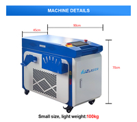 Soldadora laser 1500W 2000w Super portable portable en acier inoxydable fibre laser soudage découpe nettoyage 3 en 1 système de machine