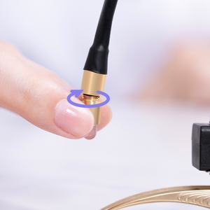 Lampe UV pour cils avec pince à épiler, outil de maquillage de beauté Pinky Leem Factory, faux cils, portable, violet - Product Image 5