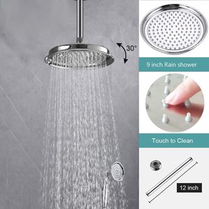 10-Year Warranty Modern Dual <b>Shower</b> <b>System</b> With Rainfall & Handheld Spray Wall-Mounted Spa Back Bath Set HD-2026012404 10-Year W - Product Image 6