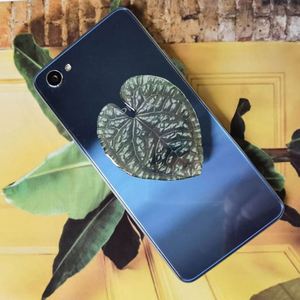 Popular Customized Acrylic Phone Holder with <b>Leaf</b> Design UV Printed Foldable Phone Grip Stand - Product Image 4