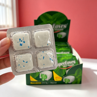SuperLoves Chewing-gum fourré à la confiture aux saveurs fruitées, 4 pièces, 13,5 g, boîte en métal, lot en vrac, multicolore, bonbons à mâcher, vente en gros