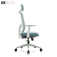 Chaise de bureau pivotante ergonomique pour usage commercial, siège de jeu réglable pour salle de sport