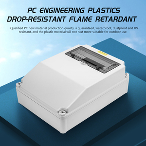 Boîte <span class=keywords><strong>de</strong></span> prises industrielles multi-circuits Mingguan IP65/IP67 résistante aux intempéries, 2 voies, 4 voies, 6 voies, 8 voies, 12 voies - Product Image 6
