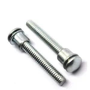 Profesional Rivet Lockbolt Lockpins Huck Baut Cincin Beralur Kunci Baut