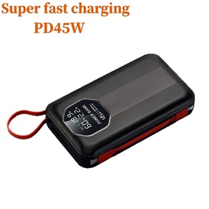 Batterie externe PD45W à charge super rapide 20000mAh, <span class=keywords><strong>chargeur</strong></span> <span class=keywords><strong>portable</strong></span> pour ordinateur <span class=keywords><strong>portable</strong></span> et téléphone <span class=keywords><strong>portable</strong></span> avec câble PD45w 20000mAh - Product Image 1