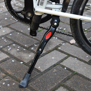 Soporte central ajustable de aleación de aluminio para bicicletas de 20, 24 y 26 pulgadas con soporte antideslizante de goma - Product Image 2