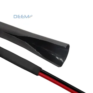 DEEM Heat Shrink Sleeves For Pipelines Closure Splice Protection Black Color Electric Insulation 4 1 Cable Heat Shrink Tubing