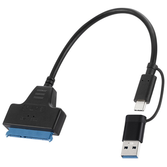 USB3.0 to SATA hard disk adapter cable, Easy Drive cable type C3.1 portable hard disk 2.5/3.5 inches