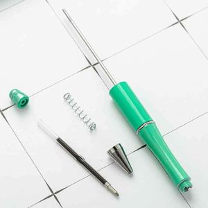 Hot Selling <b>Multiple</b> <b>Colors</b> Ballpoint Diy Personalized Gift School Office Writing Supplies Stationery Plastic Beaded <b>Pens</b> - Product Image 4
