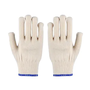 Gants tricotés en coton avec points en PVC, Machine multifonction, tricot avec des piles,