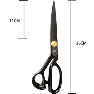 <span class=keywords><strong>Forbici</strong></span> da sarto in acciaio al Manganese <span class=keywords><strong>forbici</strong></span> da cucito <span class=keywords><strong>professionali</strong></span> da ricamo 9/10/11/12 pollici con bordo liscio abbigliamento guidato dritto - Product Image 4
