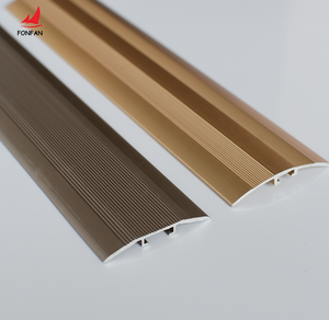 Garniture de transition de bandes de couverture de bord de plancher de <span class=keywords><strong>seuil</strong></span> en aluminium <span class=keywords><strong>large</strong></span> en métal personnalisé - Product Image 2