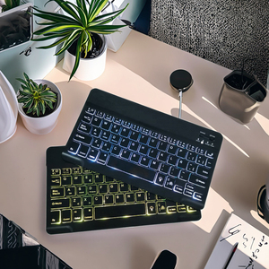 10-inch Ultra-thin BT <strong>Keyboard</strong> Portable Mini <strong>Wireless</strong> Charging <strong>USB</strong> <strong>Keyboard</strong>, Suitable for Tablet <strong>Computers</strong> and Smart Phones - Product Image 4