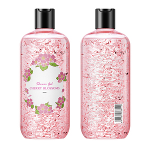 <span class=keywords><strong>Gel</strong></span> <span class=keywords><strong>douche</strong></span> de pétales de cerisier et de fleurs aux extraits de fleurs Vente en gros de lavage de corps de marque privée d'usine personnalisée - Product Image 2