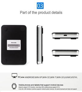 Умный <span class=keywords><strong>USB</strong></span>-считыватель карт контроля доступа 13,56 МГц RFID из АБС-пластика, бесконтактный интерфейс ISO 14443A, дальность считывания 0-8 см, настольный считыватель - Product Image 5