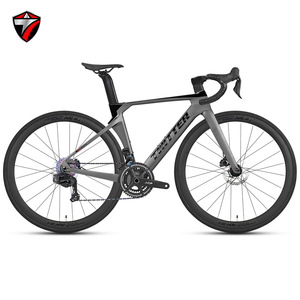 Bicicleta de Carretera 2026, Nuevo Diseño, Versión Term, 700c, Fibra de Carbono, Frenos de Disco, 24 Velocidades, Llanta de Aleación de Aluminio, Wheeltop Racing <span class=keywords><strong>Cycle</strong></span> - Product Image 1