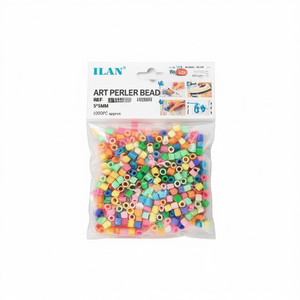 Cuentas de Perler Ilan Art de 5x5 mm, aproximadamente 1000 piezas, cuentas para manualidades para niños y adultos - Product Image 2