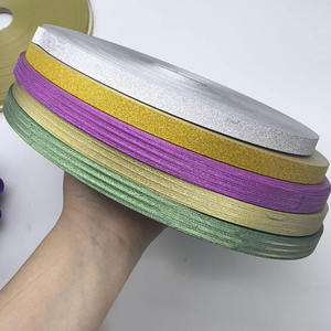 3 #   Cinta Metálica Brillante de 5/8 Pulgadas a Precio de Fábrica para Manualidades, Decoración Festiva y Suministros para Hacer Ramos de Flores - Product Image 6