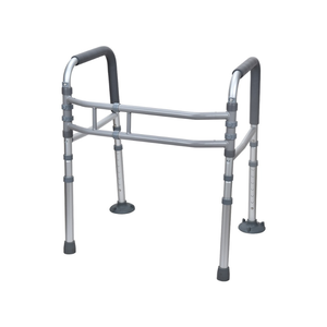 อุปกรณ์ความปลอดภัยในห้องน้ำสำหรับผู้สูงอายุกรอบยางอลูมิเนียมน้ำหนักเบาปรับได้หลายแบบปลายกันลื่นความจุ150กก. - Product Image 1