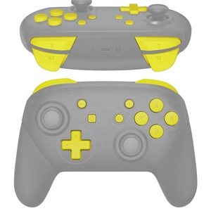 EXtremeRate Girasol Amarillo Reparación ABXY d-pad ZR ZL L R Keys DIY Reemplazo Botón de Juego completo para <span class=keywords><strong>Nintendo</strong></span> Switch <span class=keywords><strong>Pro</strong></span> Controller - Product Image 2