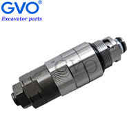 Vanne de sécurité auxiliaire GVO, distributeur de pression, vanne de sécurité hydraulique pour pièces d'excavatrice LiuGong LG922 LG923 LG933