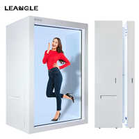 11.6 - 86 98 pouces intérieur 3D hologramme interactif holographique écran tactile holobox affichage vitrine transparent lcd boîte