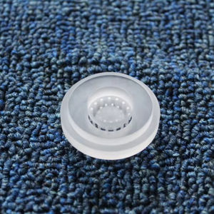 투명 융합 석영 관측 유리 자외선 램프 투명 석영 판 디스크 유리 가공 서비스 절단 포함 - Product Image 1