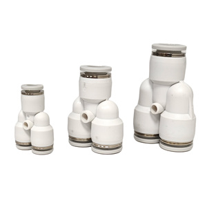 Raccords rapides pour tubes pneumatiques en plastique flexible PU PE PV PY, conception à enfiler 4/6/10/12/14/16mm, distribution d'air en laboratoire KAILUN - Product Image 4