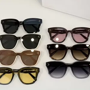 Hot Sale Designer Round Women Sunglasses Acetate Material Frame Safety Glasses Eye Protection UV400 Glasses