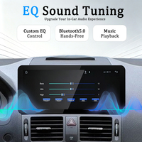 Lecteur vidéo LELV Système Linux Voiture pour Mercedes-Benz Classe C W204 S204 Carplay Navigation 12,3 pouces Android Auto