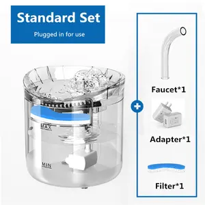 1.8L Automatic Pet Water Fountain Dog Drinking Water Dispenser Electric Smart Pet Cat Water Feeder