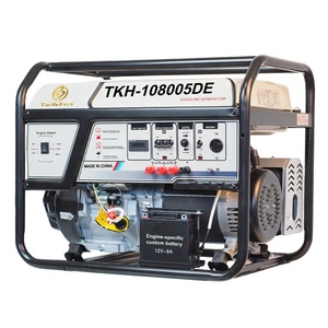 Générateur à essence TieKeHan 7 kW à châssis ouvert pour usage domestique, monophasé 230 V - Product Image 1