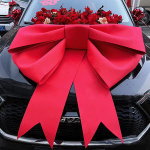 โบว์ผ้าขนาดใหญ่ตกแต่งหลากสีสัน โบว์ขนาดใหญ่สำหรับตกแต่งหน้าต่าง ผนัง งานแต่งงาน งานวันเกิด อุปกรณ์ประกอบฉากถ่ายรูป ขายส่ง - Product Image 3