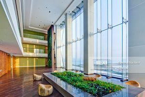 Rexi Nhà Máy Thiết Kế Cửa Hàng Phía Trước Không Khung Spider Glass Tường Mặt Tiền Xây Dựng Thủy Tinh Mặt Tiền Rèm Tường Hệ Thống - Product Image 2