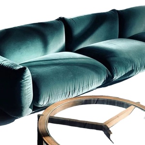 Sofá Doble Blanco para Sala <span class=keywords><strong>de</strong></span> Estar, Moderno y Minimalista, Estilo Nórdico Europeo, para Familias Pequeñas, con Tapicería <span class=keywords><strong>de</strong></span> Tela Tecnológica - Product Image 2