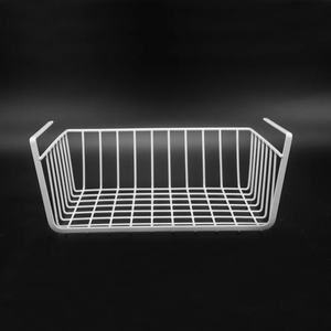 Ménage gain de place sous étagère fil métallique cuisine armoire de rangement bureau <span class=keywords><strong>panier</strong></span> évier organisateur <span class=keywords><strong>coulissant</strong></span> - Product Image 1