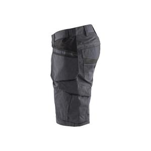 BLAKLADER - 149413309699C46 Pantalones cortos de servicio con bolsillos para uñas Gris medio/Negro-EAN 7330509688823 PANTALONES DE TRABAJO PANTALONES CORTOS DE TRABAJO - Product Image 4