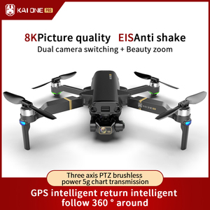 Nuevo Dron GPS <span class=keywords><strong>KAI</strong></span> ONE Pro 2021 con Cámara 4K HD, Gimbal de <span class=keywords><strong>3</strong></span> Ejes, Fotografía Antivibración, Quadcopter Plegable sin Escobillas, Juguete con Certificación FCC - Product Image 5