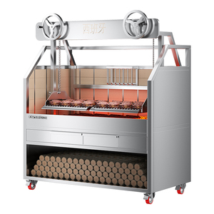 Parrilla de barbacoa de carbón multifuncional comercial para Hotel de carne Burger Shop Meat Roaster para aplicaciones de panadería - Product Image 1