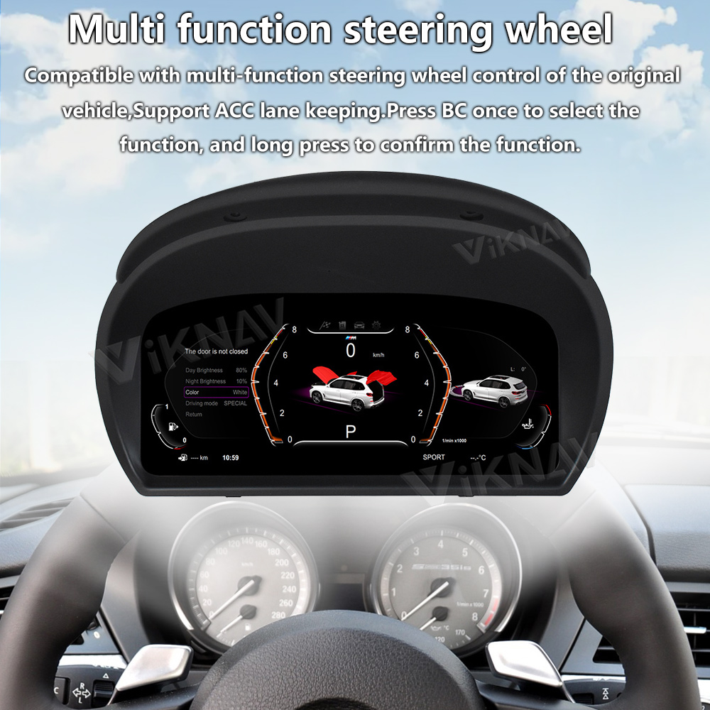 BMW LCD デジタルメータ Amazon.co.jp: aoonav 12.3インチ デジタルゲージクラスター