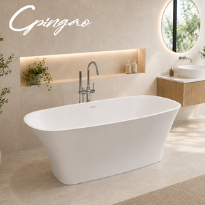 <span class=keywords><strong>Baignoire</strong></span> en surface solide avec surface réparable et ponnable pour l'entretien durable des hôtels, les projets commerciaux et la vente en gros - Product Image 1