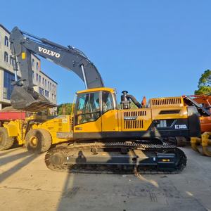 รถขุด Volvo EC380DL มือสองสภาพดี ราคาถูก เครื่องยนต์หลัก มอเตอร์ PLC ปั๊มเกียร์ แบริ่ง กำลัง 265 กิโลวัตต์ น้ำหนัก 38 ตัน มีสินค้าในสต็อก - Product Image 2