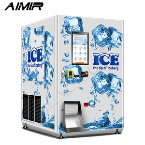 เครื่องจำหน่ายน้ำแข็งอัตโนมัติแบบตั้งพื้นกลางแจ้ง ยี่ห้อ AImir พร้อมหน้าจอสัมผัส  ได้รับการรับรองมาตรฐาน CE - Product Image 3