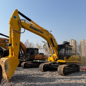 Excavatrice sur chenilles hydraulique lourde Komatsu PC360 d'occasion de haute qualité, 36 tonnes, PC360-7, PC360-8, équipement de grande machinerie d'occasion - Product Image 2
