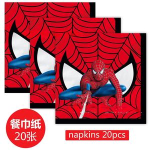 Siêu Anh Hùng Spiderman Dùng Một Lần Bộ Đồ Ăn Đặt Trẻ Em Sinh Nhật Đảng Trang Trí Thiết Lập Trong Lễ Phục Sinh Chủ Đề Mới Phim Hoạt Hình Giấy Nguồn Cung Cấp - Product Image 6