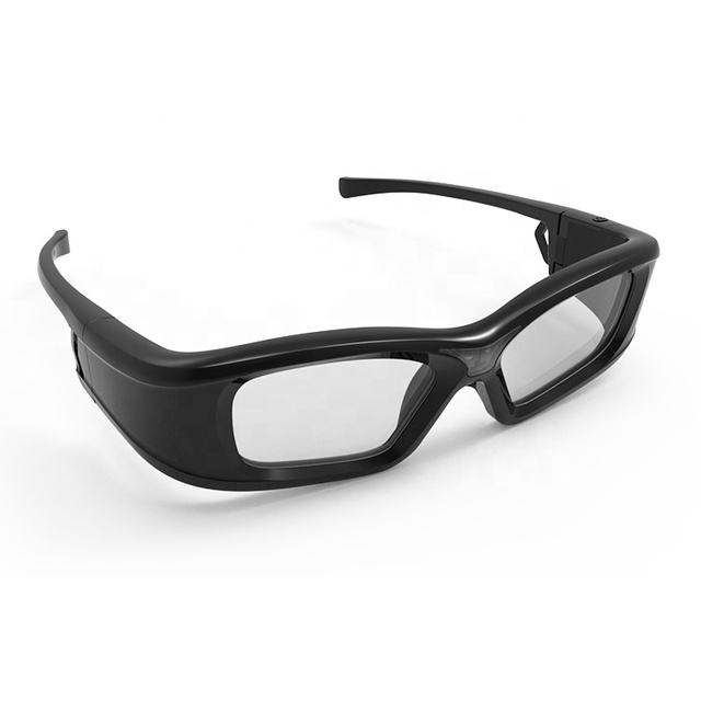 Active Shutter Rechargeable 3D Glasses Compatible with 3D DLP-Link Projectors AR Hardware